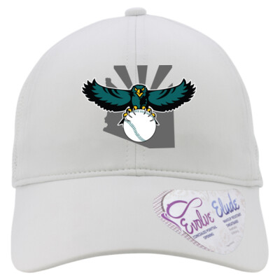 Ladies "Gaby" Perforated Performance Hat w/ Ponytail Hole Thumbnail