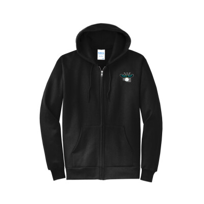 Adult Fleece Full Zip Hoodie Thumbnail
